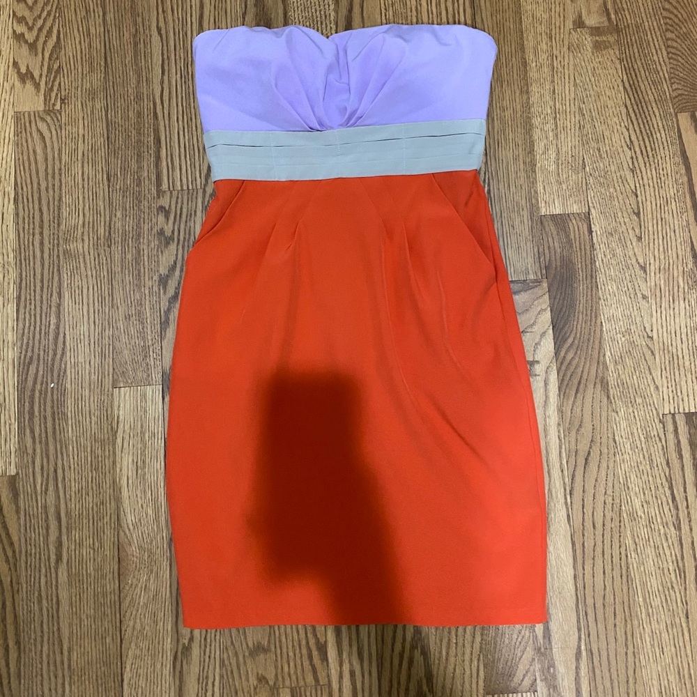 Strapless dress